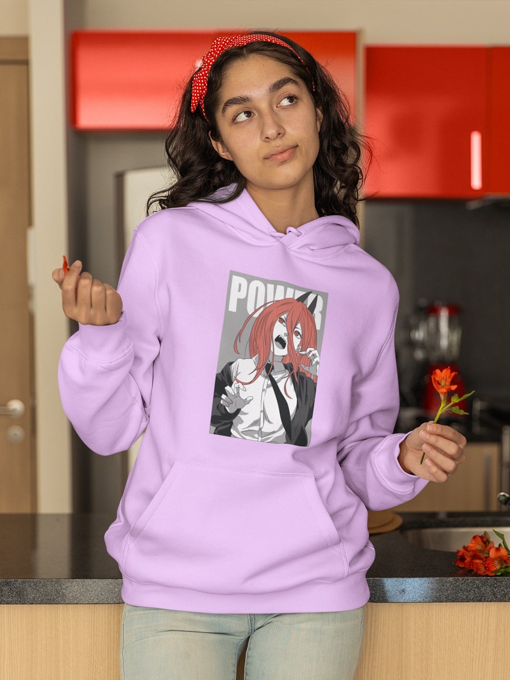 Anime Girl Sweater Hoods Matte Finish Poster Paper Print - Animation &  Cartoons posters in India - Buy art, film, design, movie, music, nature and  educational paintings/wallpapers at Flipkart.com