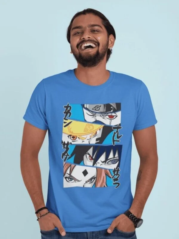 Round Anime T Shirt, Half Sleeves, Printed at Rs 165 in Coimbatore | ID:  2849702010588