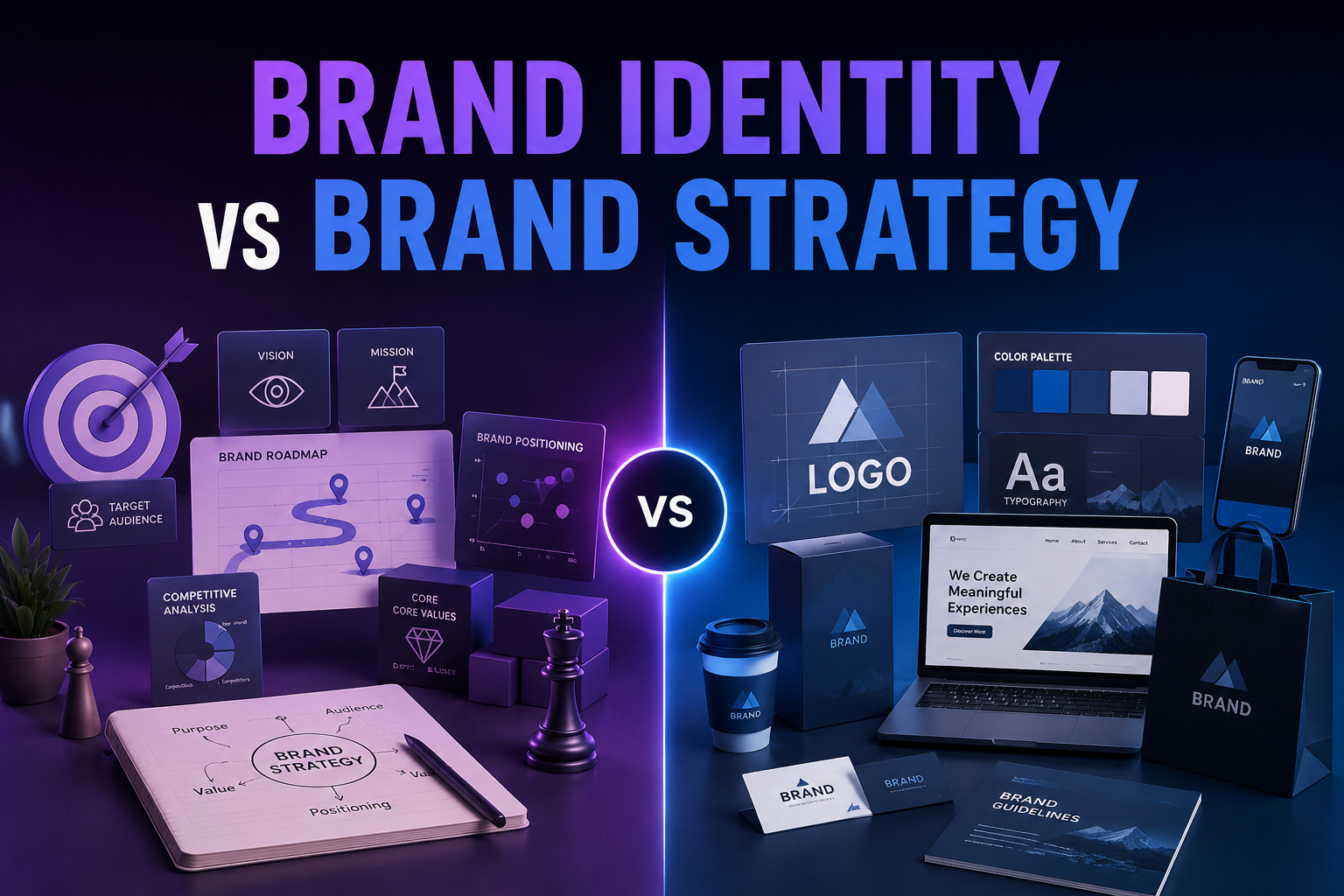 Brandidentity vs brand strategy